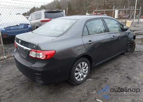 2013 Toyota Corolla Le from USA, damaged, VIN 2T1BU4EEXDC118111